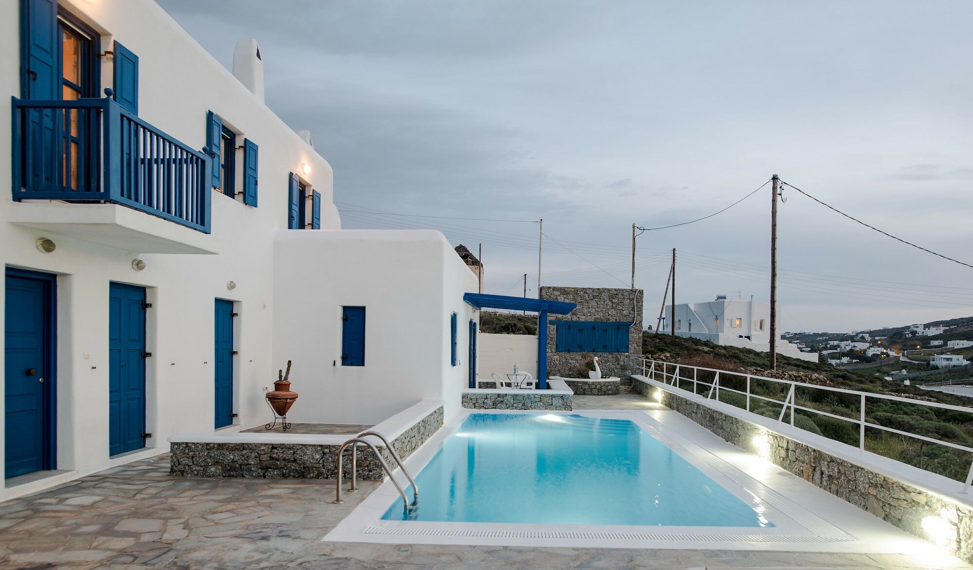 Mykonos Pro-Care Suites Áno Merá Kültér fotó